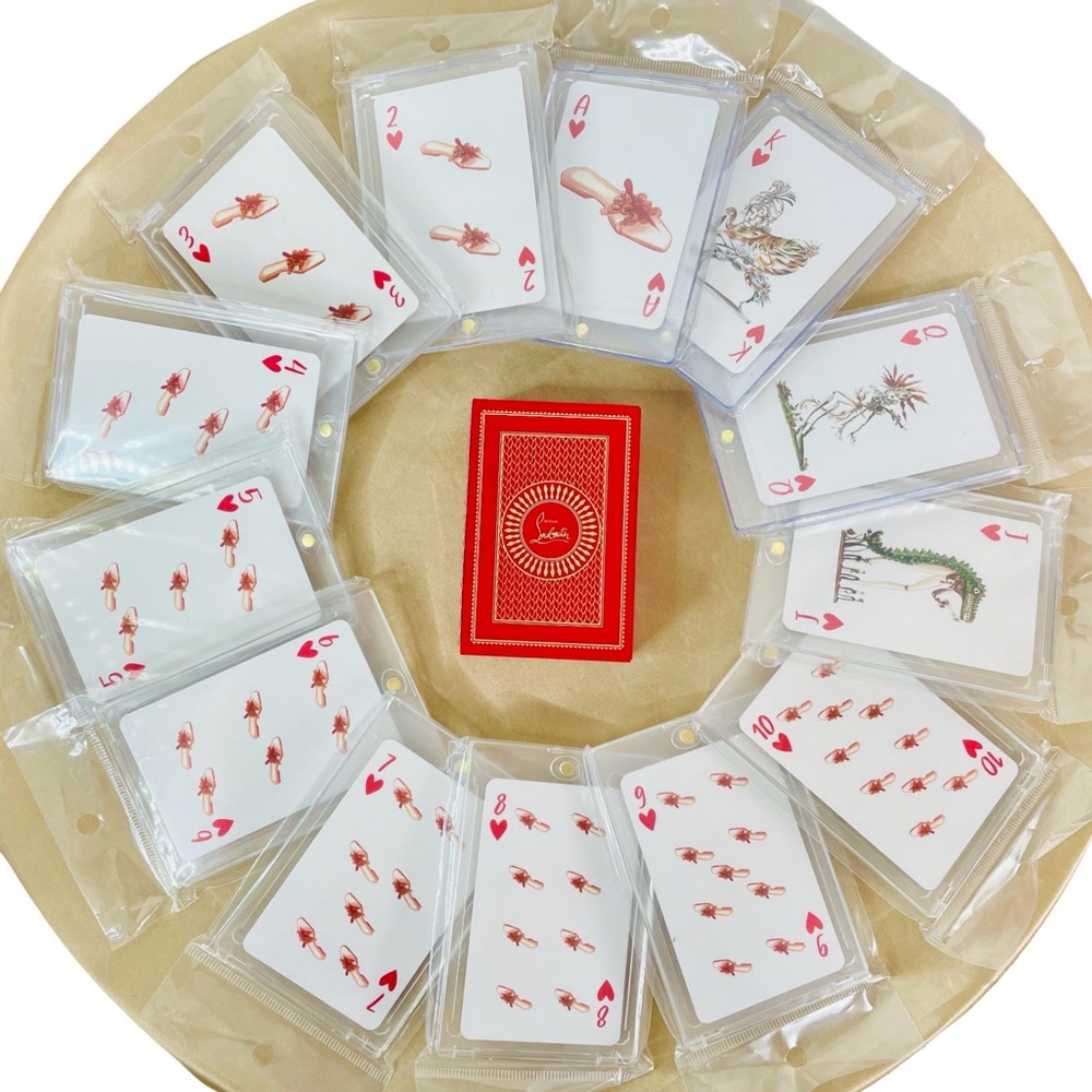 CHRISTIAN LOUBOUTIN LIMITED EDITION PLAYING CARD - Case Included - Picture 6 of 10